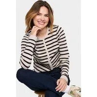 Saint Tropez Strickjacke MilaSZ Striped Cardigan