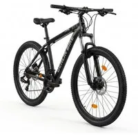 BERLIN BIKE Mountainbike MTB1 Serien-Komplettset 26/27,5/29 Zoll mit Shimano-Ausstattung, 21 Gang Shimano FD-TZ500/RD-TY300D Schaltwerk, Kettenschaltung, (Shimano Kurbel, Dacron Hydraulische Scheibenbremsen, Aluminiumrahmen), mit hydraulischen Scheib