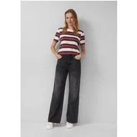 s.Oliver Weite Jeans Jeans-Hose SURI Jeans / Regular Fit / High Rise / Wide Leg