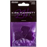 Dunlop Plektrum, 47PKH3NPS Kirk Hammett Jazz III Picks - Plektren Set