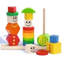 Eichhorn Steckpuzzle Figuren-Steckpuzzle, 21 Puzzleteile, Made in Germany