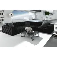 Sofa Dreams Ecksofa Stoff Sofa Polsterecksofa Menorca L Form Eckcouch Samtsofa Stoffsofa, Loungesofa