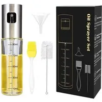 Faizee Möbel Ölspender Ölspender Flasche 100ML Öl Sprühflasche Essig Spritzer Ölspender, (4-tlg)