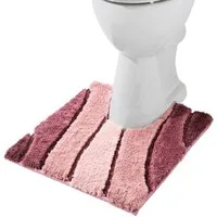REDBEST WC-Vorleger WC-Umrandung "Louisville", Streifen/Hoch- Tiefstruktur