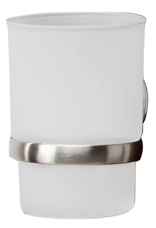 Fackelmann FUSION Glas mit Halter 7x9,5x11,5 cm, 86963 86963