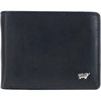 Braun Büffel Geldbörse GOLF RFID Geldbörse 8 Kartenfächer + Loop schwarz