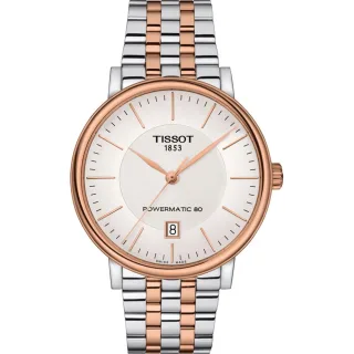 Tissot Carson Premium Powermatic 80 Herren Multifunktionsuhr T1224072203101