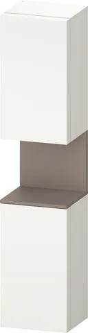 Duravit Qatego Hochschrank Weiß Supermatt 400x360x1760 mm - QA1346R43840010 QA1346R43840010