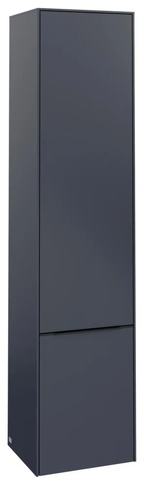 Villeroy & Boch Subway 3.0 Hochschrank, 2 Türen, 400 x 1710 x 346,5 mm, Marine Blue / Marine Blue C58601VQ