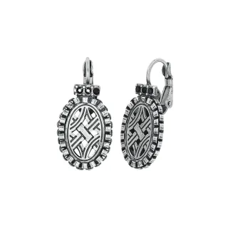 konplott - Ohrringe - Lost and Found silver