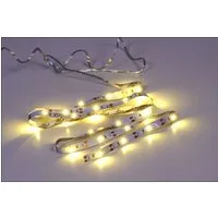 Spetebo LED-Streifen LED Stripe 1 m mit 30 LED - warm weiß, 30-flammig, individuell kürzbarer Lichterstreifen selbstklebend