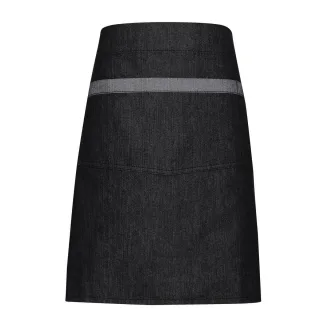 Premier Unisex Adult Domain Taillenschürze (Black Denim)