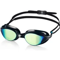 Aqua Speed Schwimmbrille Vortex Schwimmmaske verspiegelt schwarz-blau – UV-Schutz & Komfort, (Sicherer Halt bei Startsprung, Wenden & hohem Tempo), Extra haftende Dichtungen – kein Wassereintritt beim Tauchen