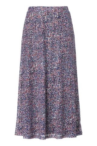 Rock mit Montreal-Print Multi