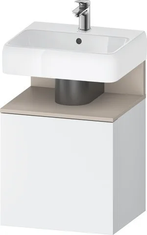 Duravit Qatego Waschtischunterbau wandhängend Weiß Matt 490x420x645 mm - QA4077R91180000 QA4077R91180000