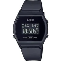 CASIO TIMELESS COLLECTION Chronograph LW-204-1BEF, Quarzuhr, Armbanduhr, Damenuhr, Digitaluhr,Resinarmband, Stoppfunktion