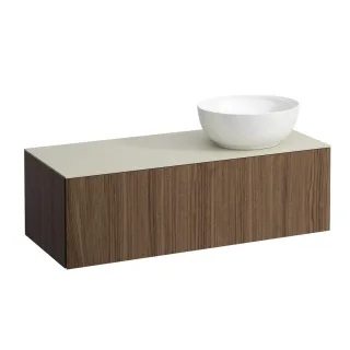 LAUFEN Waschtischunterschrank und Waschtischplatte ALESSI 500x1200x370 H4313130976301