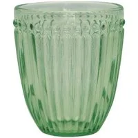 Greengate Longdrinkglas Wasserglas Alice Pale Green