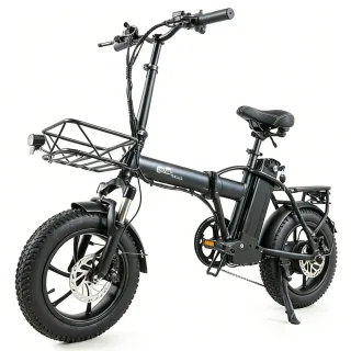 [EU DIRECT] CMACEWHEEL AC16 Electric Bike 48V 18AH 350W Electric Bicycle 16 Inch 55KM Mileage Range Max Load 100KG