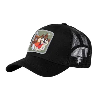 Capslab - "Freegun" Trucker Cap für Herren/Damen Unisex (Schwarz)