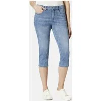 STOOKER WOMEN 7/8-Hose Tahiti Print Capri Slim Fit Capri Slim Fit Casual Clean Wash für Damen