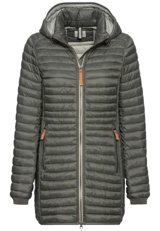 camel active - Steppjacke aus recyceltem Polyamid khaki - Gr. - 40