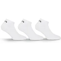 Fila Socken UNISEX INVISIBLE PLAIN SOCKS (3-Paar) mit eingestricktem Logo an der Ferse