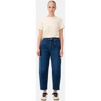 ITEM m6 Relaxhose RELAXED DENIM HIGH RISE Vier-Wege-Stretch, modelliert Bauch und Hüfte, Business und Casual
