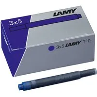 LAMY LAMY Großraum Tintenpatronen T10 königsblau 3x 5 Stück Tintenpatrone