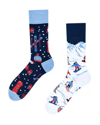 many mornings - Socken ALPINE SKI blau - Gr. - 46