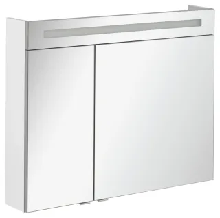 Fackelmann Spiegelschrank CL 90x71x16 weiß,2T,LED, 82973 82973