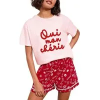 Friends Like These Pyjama Friends Like These kurzer Schlafanzug, Mon Cherie (2 tlg)