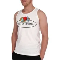 Fruit of the Loom Rundhalsshirt √§rmelloses T-Shirt mit Vintage-Logo