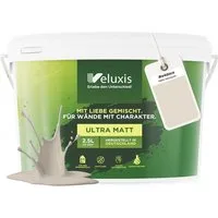 Veluxis Wandfarbe Veluxis® Wandfarbe Universal, Deckkraft-Klasse 1, Streifenfrei, tropfarm & VOC-frei