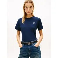 Tommy Hilfiger Kurzarmshirt TH SCRIPT REGULAR C-NECK SHORT SLEEVE TEE
