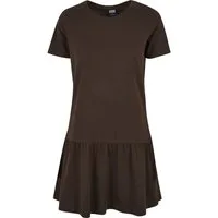 URBAN CLASSICS A-Linien-Kleid Urban Classics Damen Ladies Valance Tee Dress (1-tlg)