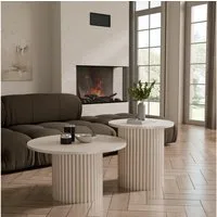 Design Möbel Couchtisch Couchtisch LOMELO 2in1