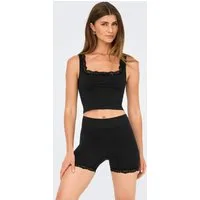ONLY Bustier ONLVICKY LACE SINGLET SQUARE NECK ACC Materialmix