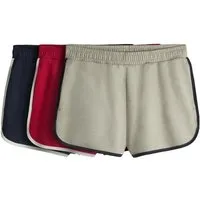 The Set Shorts The Set Shorts mit Kontrastbesatz, 3er-Pack (3-tlg)