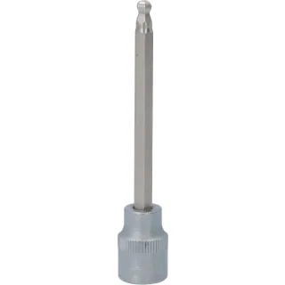 KS TOOLS 3/8" Bit-Stecknuss Innensechskant mit Kugelkopf, lang - 911.5395