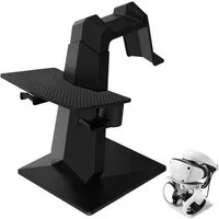 KINSI Konsolen-Standfuß PS VR2 Tischaufsteller, Horizontaler Ständer, stabil, für PS Konsole, (VR Headset Halterung Zubehör, Controller Halterung)