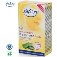Depilan Haarcreme Bleichcreme für Körper- und Gesichtshaare, 1 Packung je 2x 50ml, mit beruhigendem Aloe Vera Extrakt