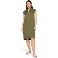 Cartoon Druckkleid Damen mit Kragen