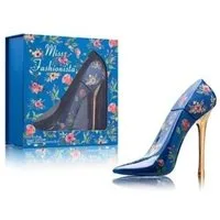 Tiverton Eau de Parfum Damen Parfüm » Stiletto mit Blumenmuster 100 ml Eau de Parfum, 1-tlg., Tiverton Miss Fashionista Blue