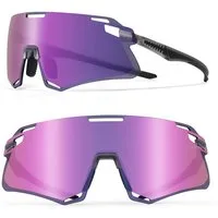 ROCKBROS Fahrradbrille Sportbrille Herren Damen Fahrrad MTB Outdoor TR90 Rahmen, polarisiert, winddicht, ultraleicht, myopie-Rahmen, mehrfarbig