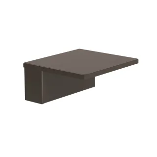 KLUDI-ASANA Wasserfall-Auslauf für Badewannen Mattschwarz 6951039-00