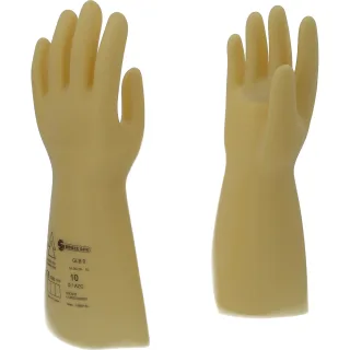 KS TOOLS Elektriker-Schutzhandschuh mit Schutzisolierung. weiß weiß 10 - 117.0051