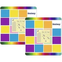 Bestway Planschbecken 20 Bestway wasserfeste selbstklebende Reparaturflicken, (20-tlg), zur Reparatur von Pools und Luftmatratzen