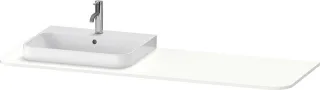 Duravit Happy D.2 Plus Konsole Weiß Seidenmatt 1600x550x16 mm - HP031HL3636 HP031HL3636