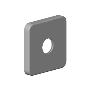Dornbracht Rosette Ersatzteile 082796500 63 x 63 x 9 mm Weiß matt 082796500-10